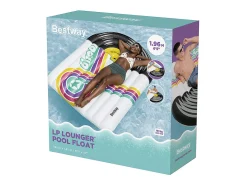 Colchão Inflável para Piscina em Vinil 196 cm Bestway BEY43837 - Flutuador Confortável e Resistente