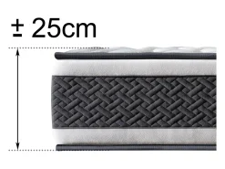 Colchão Premium Montecarlo Visco Gama alta (150x190 cm - Altura: 30 cm)