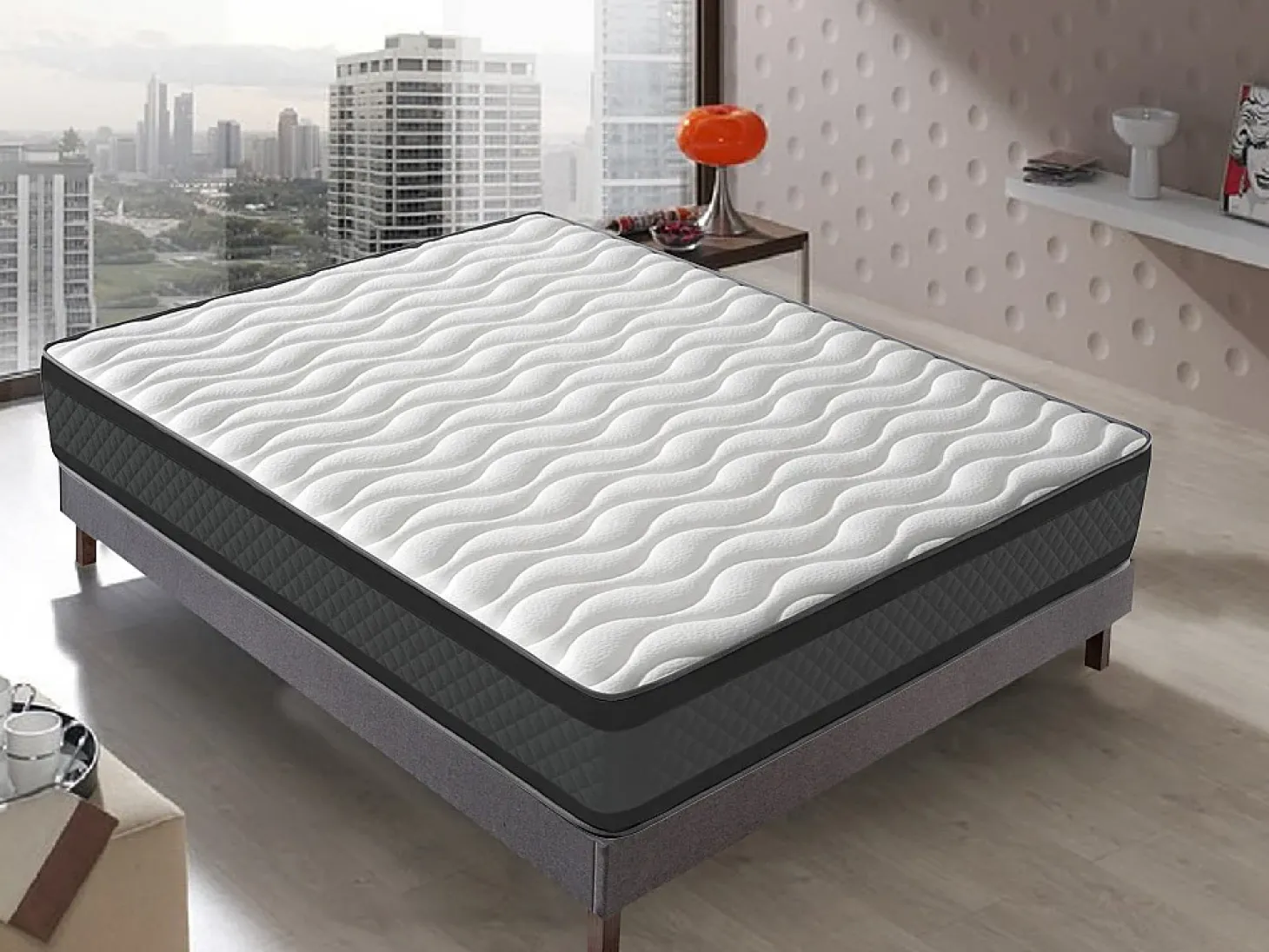Colchão Premium Onyx Visco Gama alta (150x190 cm - Altura: 20 cm)