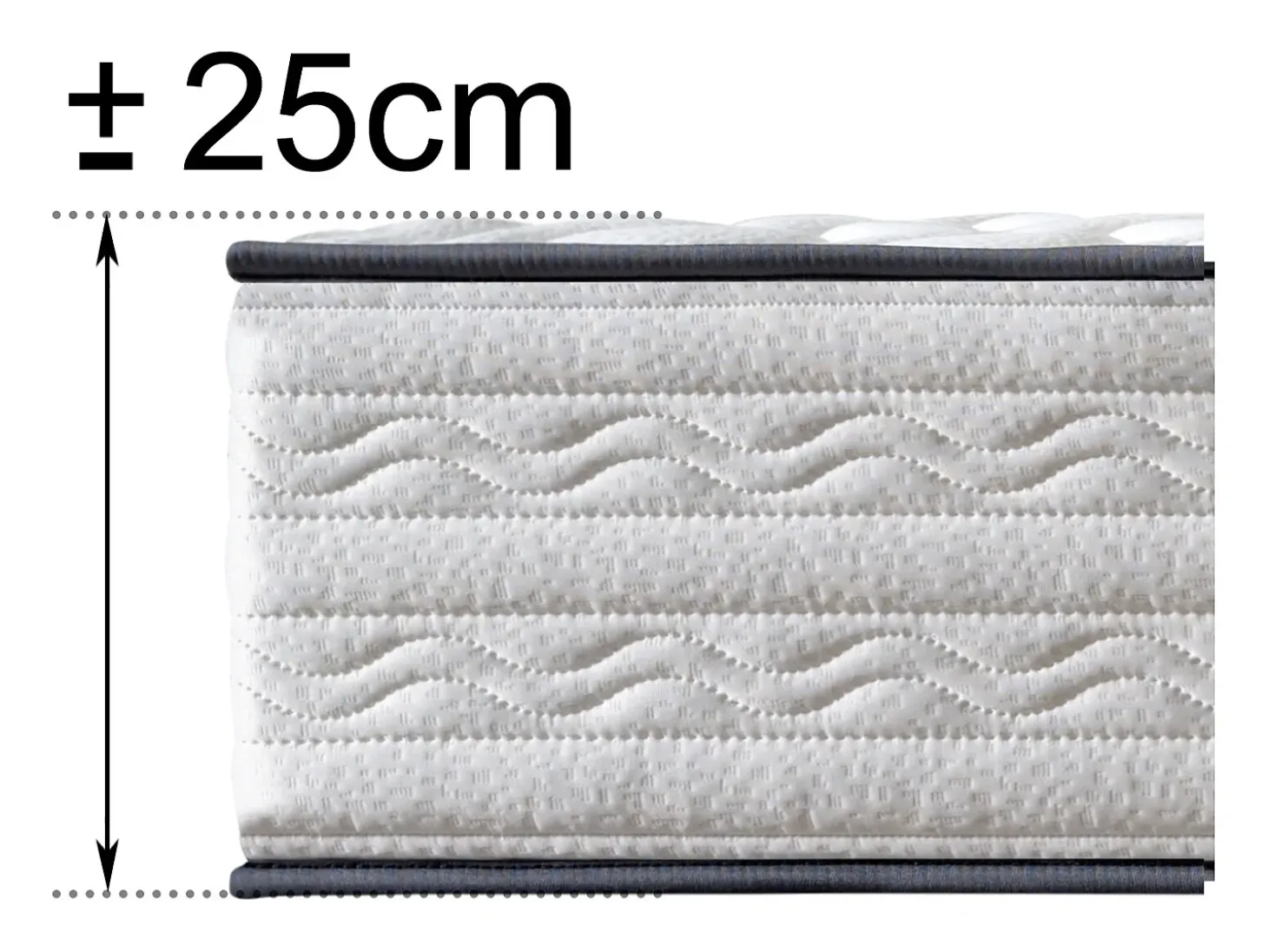 Colchão Premium viscoelastico exclusivo (160x200x25-Gama Alta)