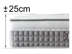 Colchão Premium viscoelastico exclusivo (180x200x25-Gama Alta)
