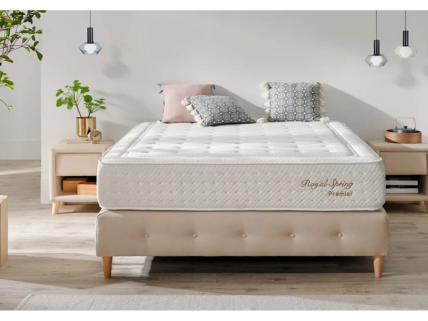 Colchão Royal Spring Premier Latex HR 30 cm, 160 x 200 cm -Moonia
