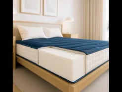 Colchão solteiro 90x190 cm Waterfoam Antialérgico | Altura 20 cm | Classe 1 | Firmeza Média | Antibacteriano | Fabricado na Itália