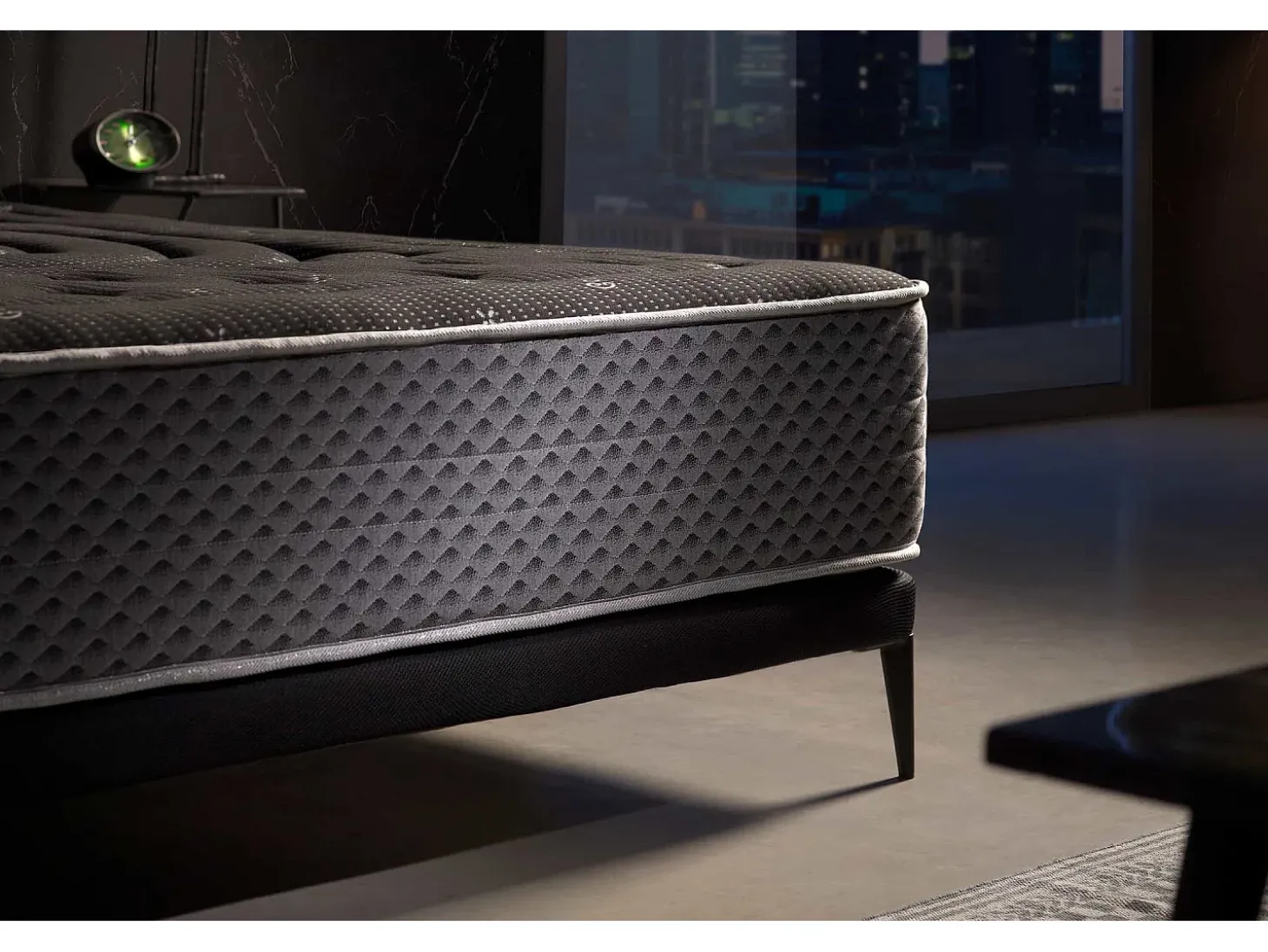 Colchão SuperSoft Premium Black Multizone, 27cm, 160 x 200 cm -Moonia