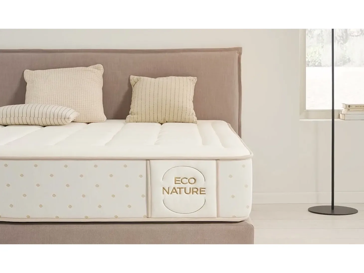 Colchão Viscoelástico Eco Nature Memory Foam, 140x190 cm -Moonia