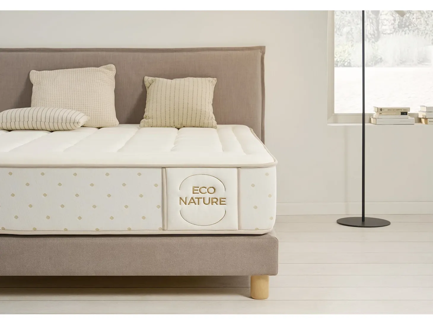 Colchão Viscoelástico Eco Nature Memory Foam, 140x190 cm -Moonia