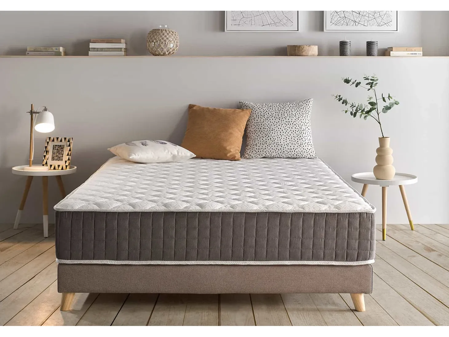 Colchão Viscoelástico King Relax Supreme, 30cm, 160 x 200 cm -Moonia