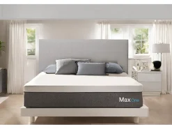 Colchão Viscoelástico Max One Ortopédico Capa Removivel Multizonen, 160 x 200 cm -Moonia