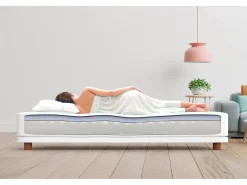 Colchão Viscoelástico Max One Ortopédico Capa Removivel Multizonen, 180 x 200 cm -Moonia