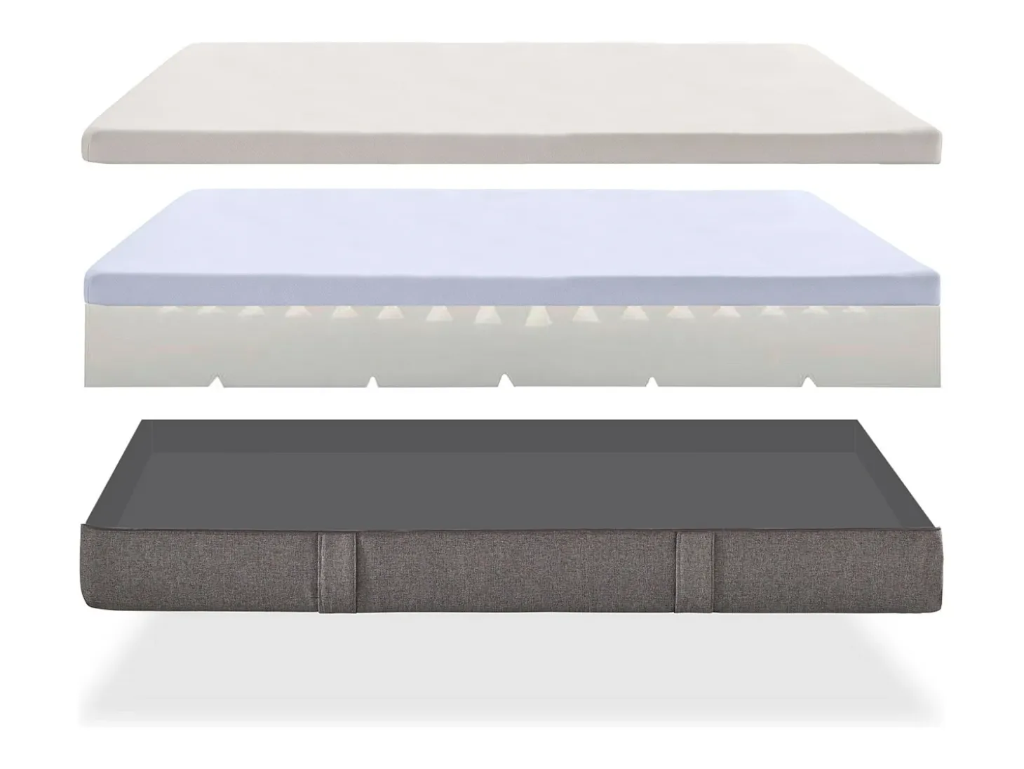 Colchão Viscoelástico Max One Ortopédico Capa Removivel Multizonen, 180 x 200 cm -Moonia