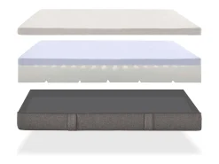 Colchão Viscoelástico Max One Ortopédico Capa Removivel Multizonen, 120 x 200 cm -Moonia
