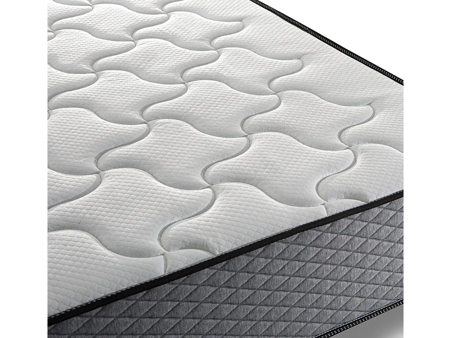 Colchão viscoelástico 90x200 cm Alora 24 - Altura +/- 24 cm - Lado Inverno/Verão - Firmeza Média/Alta - Sistema Multicamadas - Certificado Oeko Tex