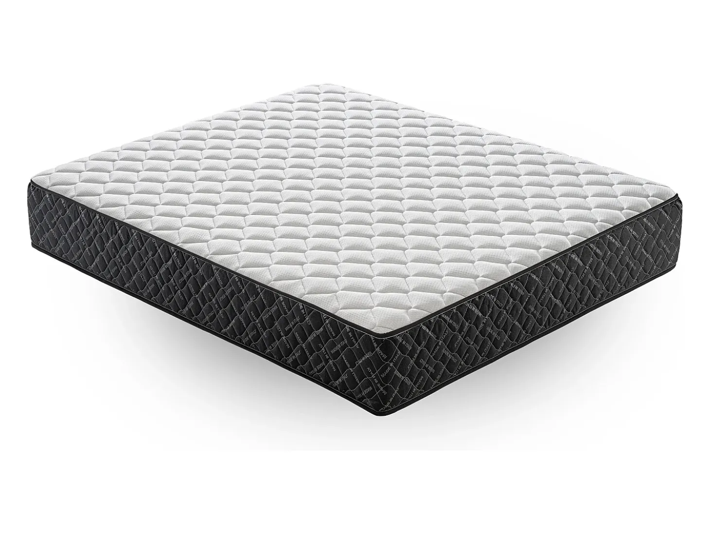 Colchão viscoelástico 140x190 Memory Foam - Altura 30 cm - Rigidez H3 Fabricado na Itália