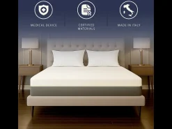 Colchão 180x200 Breeze & molas | H25 cm | Médico classe 1 | Respirável | Antialérgico | Capa removível