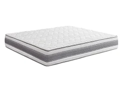 Colchão 90x190 cm Bio Viscoelástico Grafeno Respirável Firme Antiácaro
