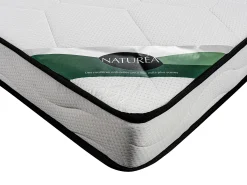 Colchão 140x190 cm em espuma e tecido bambu com 15 cm de espessura - KANANI de NATUREA