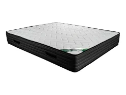 Colchão 160x200 cm espuma e cotim bambu esp. 25 cm - BERENDI de NATUREA