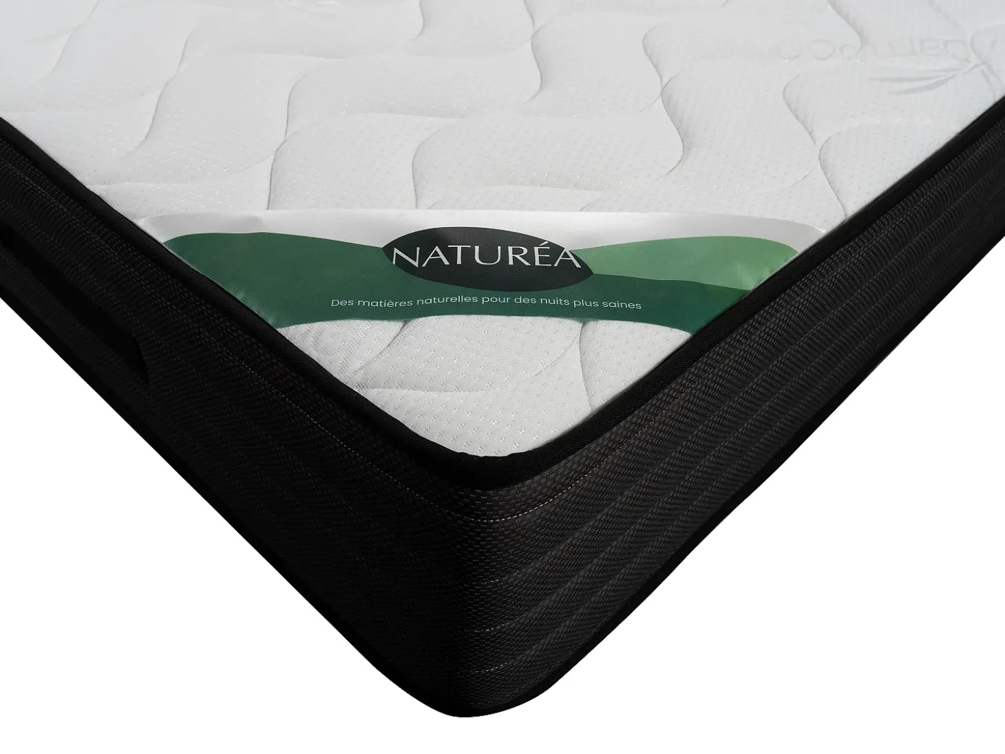Colchão 160x200 cm espuma e cotim bambu esp. 25 cm - BERENDI de NATUREA