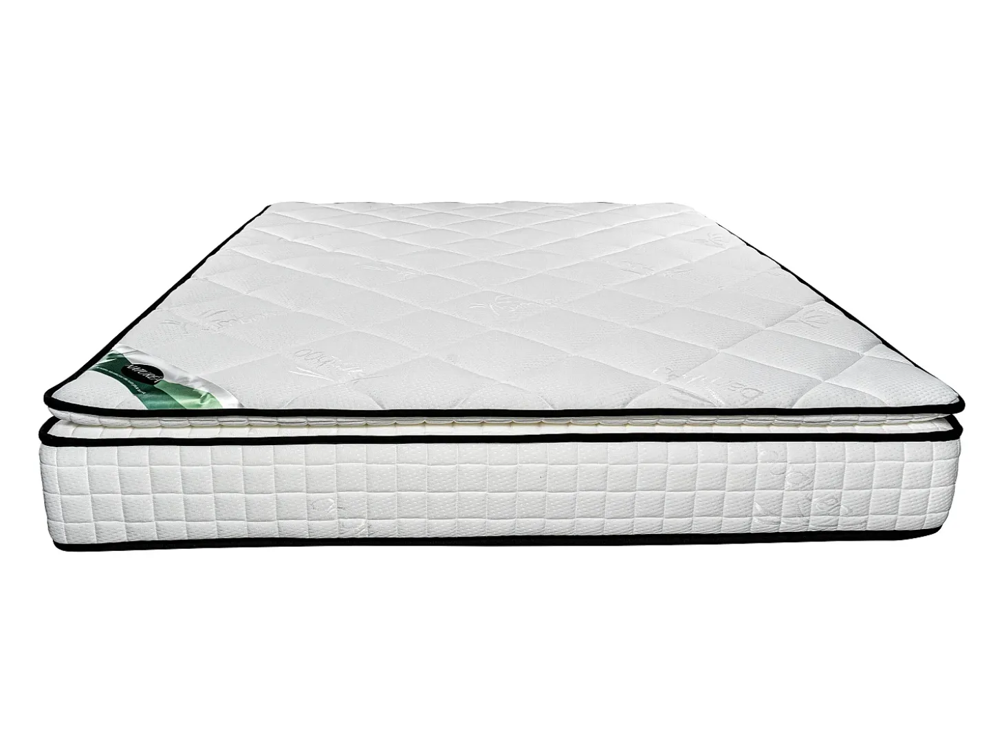 Colchão 140x190 cm espuma e revestimento de bambu com 23 cm de espessura ADANA de NATUREA