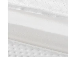 Colchão 140x200 cm espuma espessura 16cm - Esponja H3 - Certificado Oeko-Tex - Branco