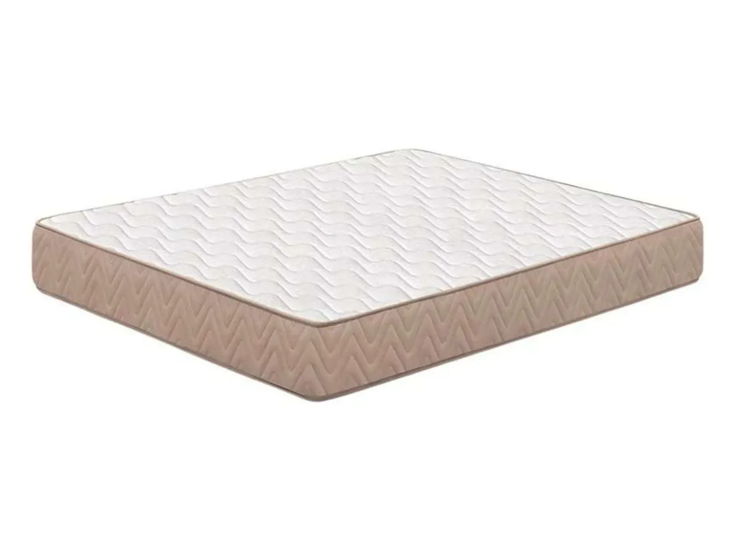 Colchão 90x190 cm Respirável Firmeza Média Núcleo de Fibra Natural (20-21 cm)