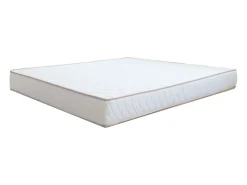 Colchão 90x190 cm Respirável Firmeza Média Núcleo de Fibra Natural (20-21 cm)
