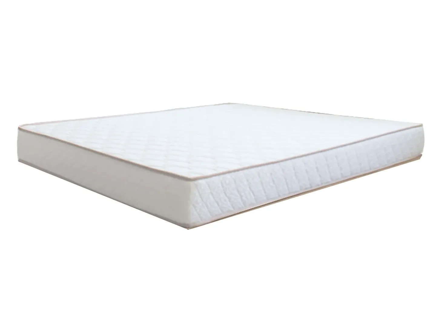Colchão 90x190 cm Respirável Firmeza Média Núcleo de Fibra Natural (20-21 cm)