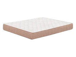 Colchão 90x190 cm Respirável Firmeza Média Núcleo de Fibras Flexíveis (15-16 cm)
