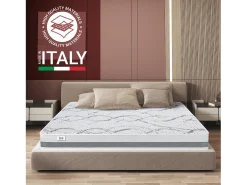 Colchão 140x190 espuma viscoelástica |Qualidade Premium| Ortopédico | Altura 27 cm | Fabricado em Itália