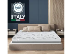 Colchão 70x140 espuma viscoelástica |Qualidade Premium| Ortopédico | Altura 22 cm | Fabricado em Itália
