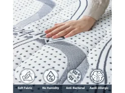 Colchão 70x140 espuma viscoelástica |Qualidade Premium| Ortopédico | Altura 22 cm | Fabricado em Itália