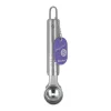 Colher de melão em inox Métaltex - Corte rápido e limpo, lâmina afiada, forma ergonómica - Acessório indispensável para o verão