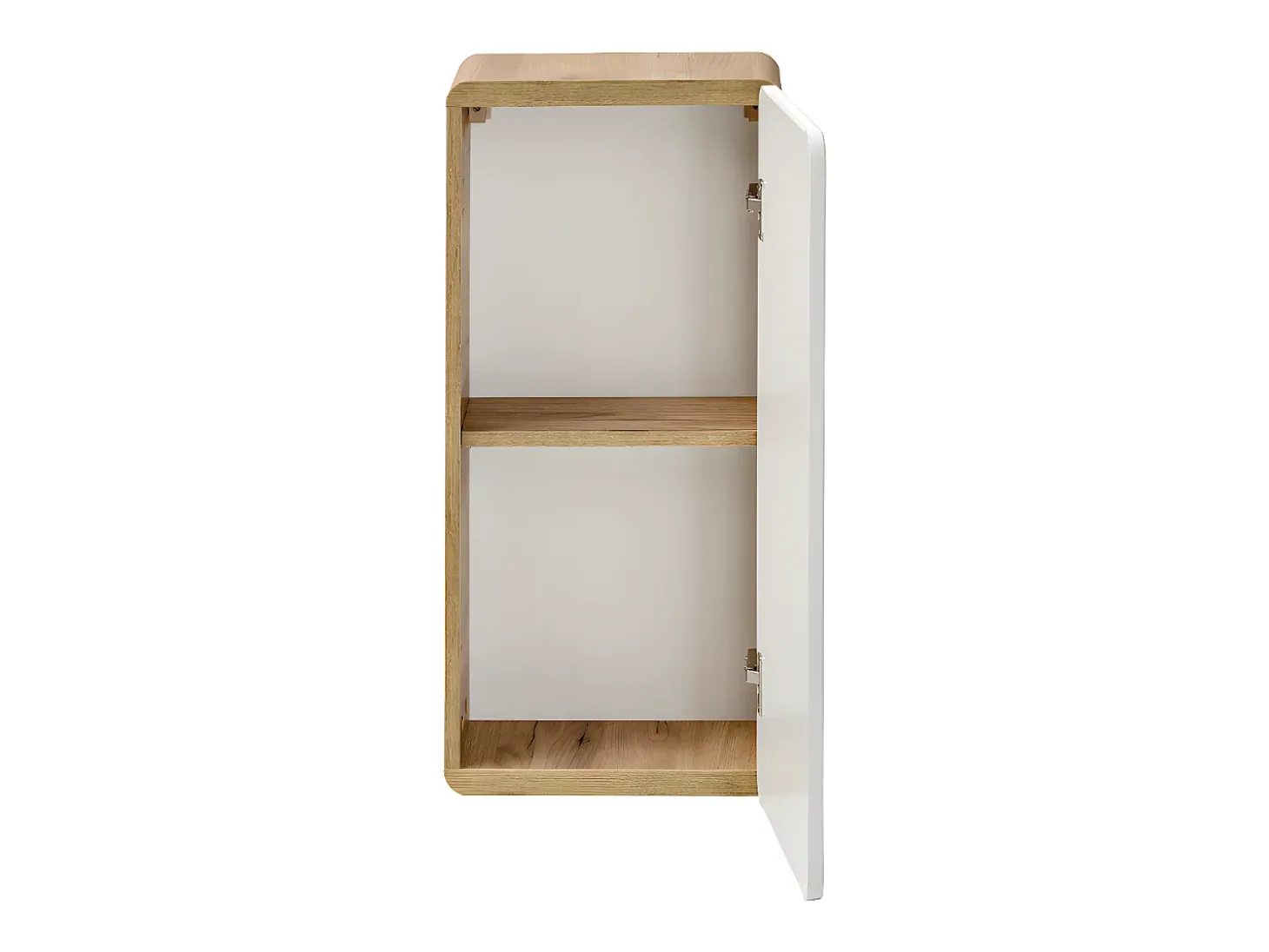 Coluna de casa de banho cor natural e branca C35 x L22 x A75 cm - ARUBA