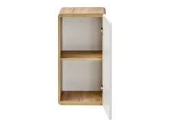 Coluna de casa de banho cor natural e branca C32 x L35 x A68 cm - ARUBA