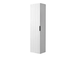 Coluna de casa de banho ranhurada FLOW 136 cm branco