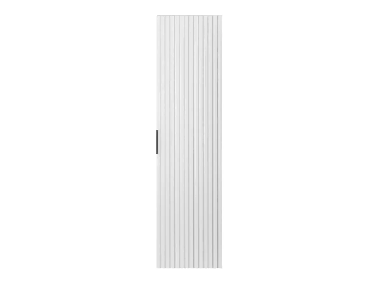 Coluna de casa de banho ranhurada FLOW 136 cm branco
