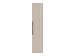 Coluna de casa de banho suspensa estriada - Cor bege - H160 cm - DALIKO