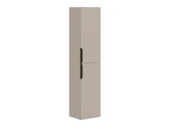 Coluna de casa de banho suspensa estriada - Cor bege - H160 cm - DALIKO
