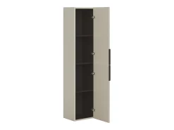 Coluna de casa de banho suspensa estriada - Cor bege - H160 cm - DALIKO