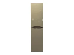 Coluna de casa de banho suspensa taupe C30 x L30 x 120 cm STEFANIE