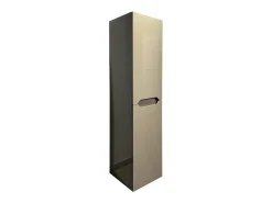 Coluna de casa de banho suspensa taupe C30 x L30 x 120 cm STEFANIE