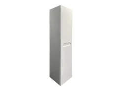 Coluna de casa de banho suspensa branca C30 x L30 x 120 cm STEFANIE