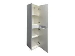 Coluna de casa de banho suspensa branca C30 x L30 x 120 cm STEFANIE