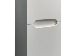 Coluna de casa de banho suspensa branca C30 x L30 x 120 cm STEFANIE