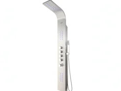 Coluna de duche hidromassagem FELICITA 50 microjatos -Prata