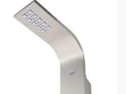 Coluna de duche hidromassagem FELICITA 50 microjatos -Prata