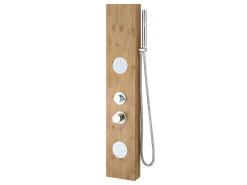 Coluna de duche hidromassagem SOLAL em bambu - 20x140 cm