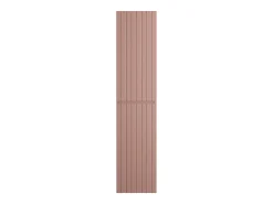 Coluna suspensa listrada para casa de banho rosa - H160 cm - SATARA