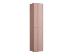 Coluna suspensa listrada para casa de banho rosa - H160 cm - SATARA