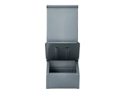 Comedouro para Porcos SucceBuy, 77 L, Porta Dupla de Metal Capaz de Acolher Até 5 Porcos